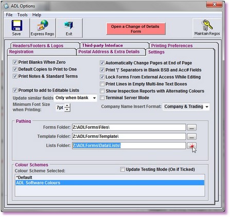 Saving to Network